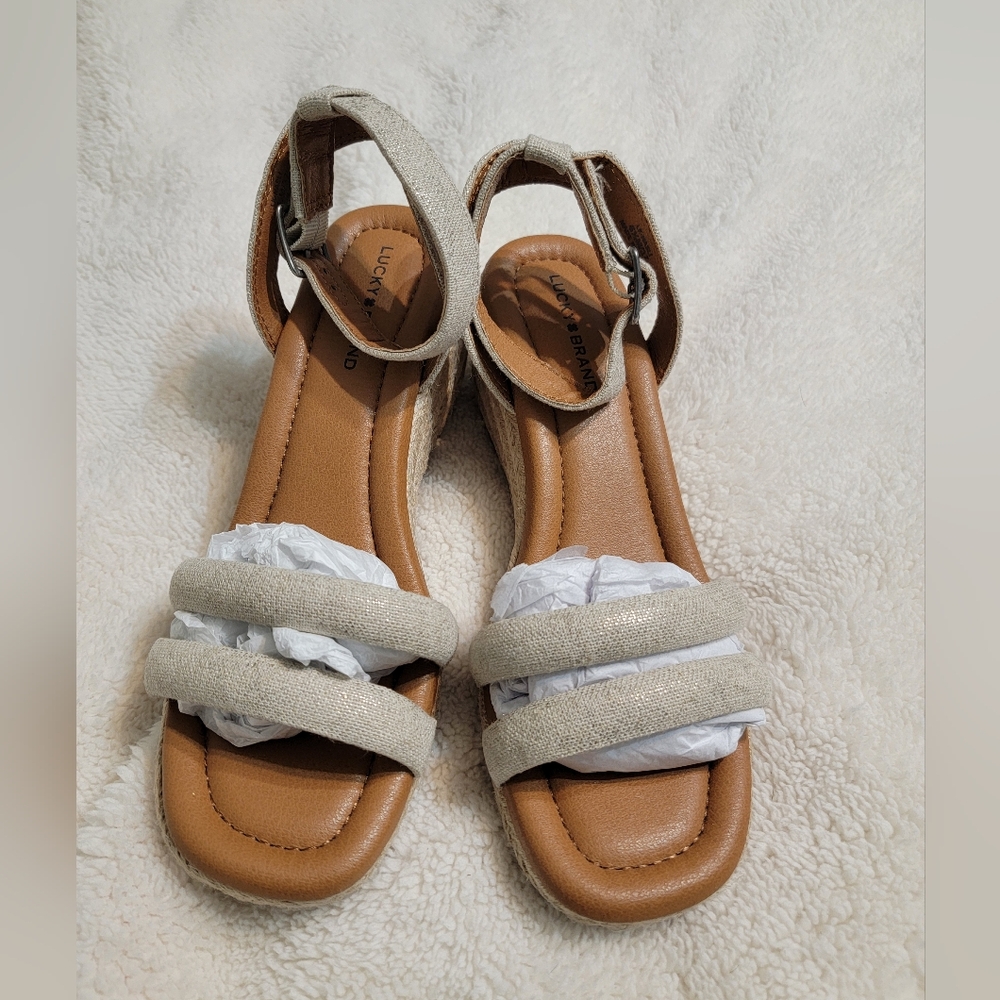 Lucky Brand Women's Nasli Espadrille Wedge Sandal
